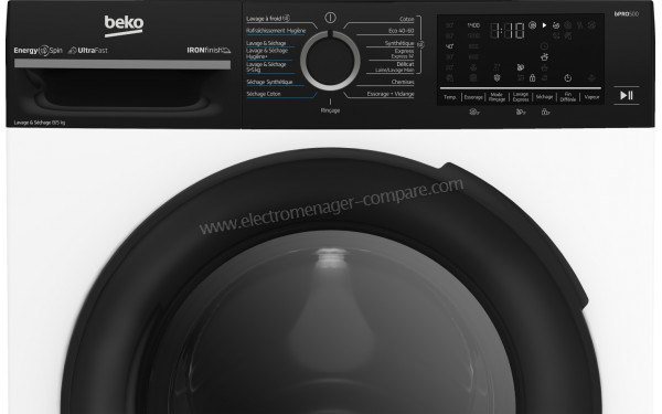 BEKO BM3DT48501W - Panneau de commandes