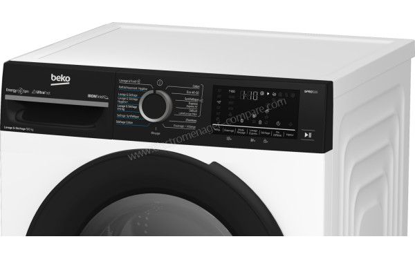 BEKO BM3DT49601W - Panneau de commandes