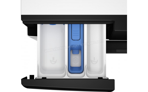 BEKO BM3DT49601W - Zoom sur le tiroir lessiviel