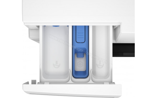 BEKO BM3WFU49411B - Zoom sur le tiroir lessiviel