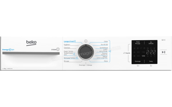 BEKO BMEDWFT38411 - Panneau de commandes
