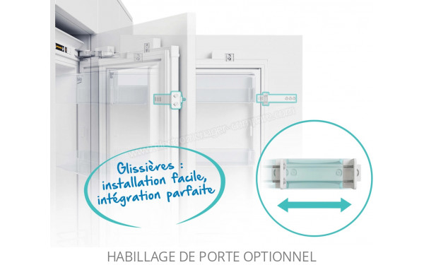 BEKO BSSA300M4SN - Vue des glissi&egrave;res