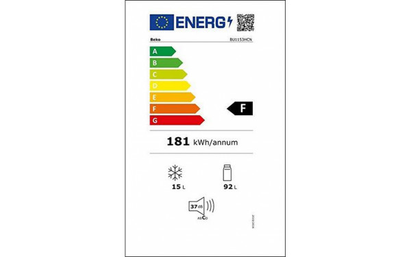 BEKO BU1153HCN - &Eacute;tiquette &eacute;nergie v2
