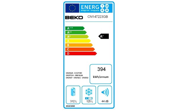 BEKO CN147223GB - &Eacute;tiquette &eacute;nergie