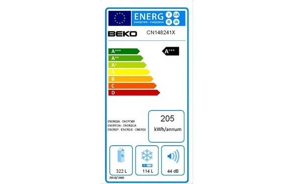 BEKO CN148241X - &Eacute;tiquette &eacute;nergie