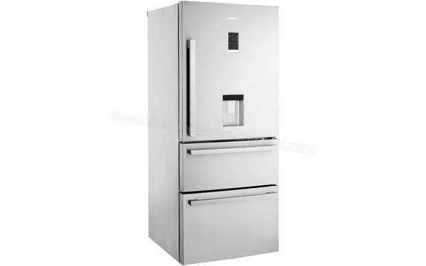 BEKO CN151720DX - Vue 3/4 gauche (cr&eacute;dit : Darty)