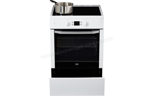 BEKO CSE 69301 GW - Vue de face, tiroir ouvert (cr&eacute;dit : Boulanger)