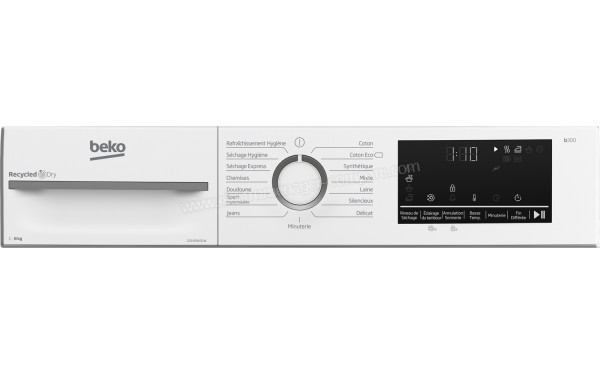 BEKO D2H28491W - Panneau de commandes