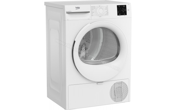BEKO D3H17D91W - Vue 3/4 gauche