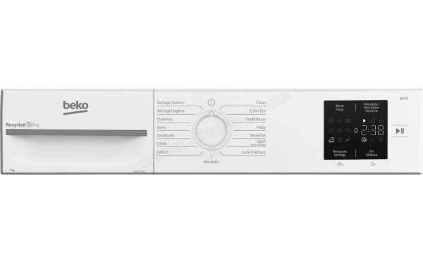 BEKO D3H17D91W - Panneau de commandes
