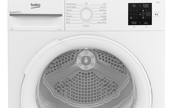 BEKO D3H17D91W - Panneau de commandes