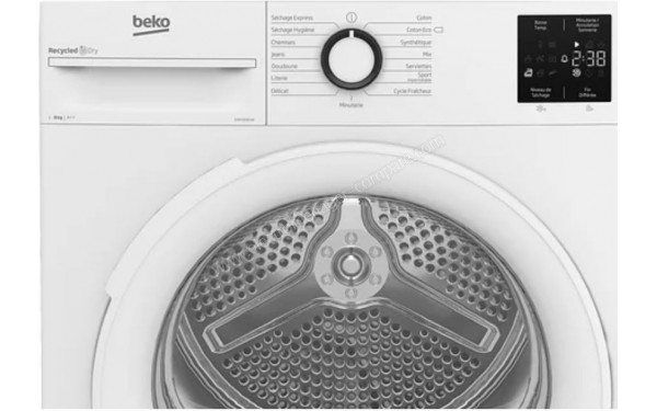 BEKO D3H18301W - Panneau de commandes