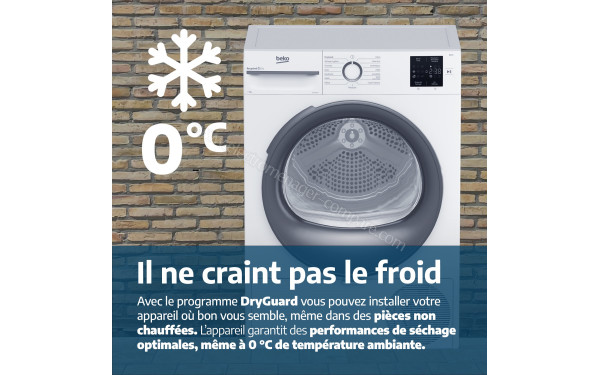 BEKO D3H19302W v2 - Mise en situation