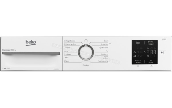 BEKO D3H19302W - Panneau de commandes