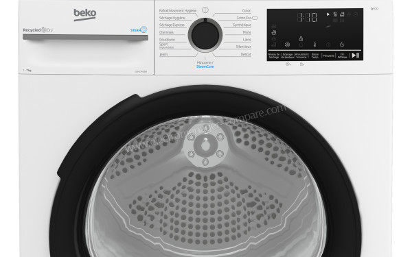 BEKO D3H27493W - Panneau de commandes