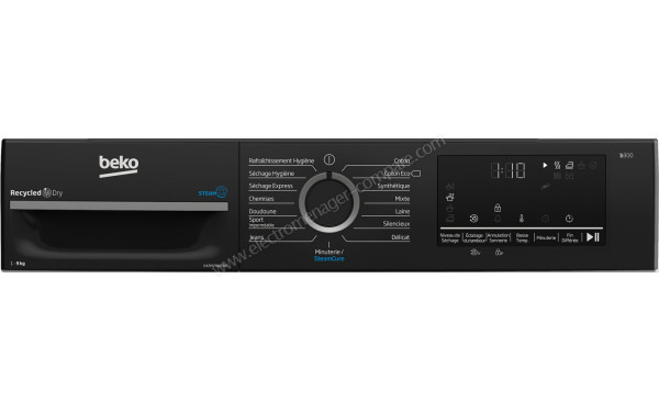 BEKO D43H29493W - Panneau de commandes