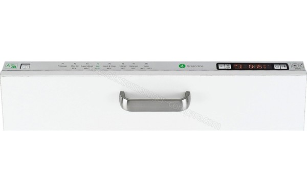 BEKO D8835FD - Panneau de commandes