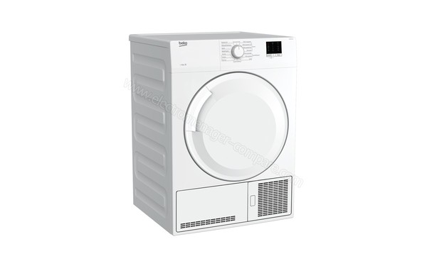 BEKO DBBU81310W - Vue 3/4 gauche