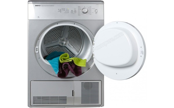 BEKO DC7230S - Porte ouverte (cr&eacute;dit : Boulanger)