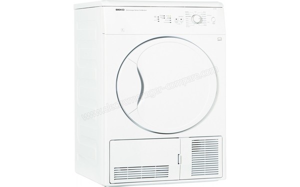 BEKO DC7230 - Vue 3/4 gauche (cr&eacute;dit : Boulanger)