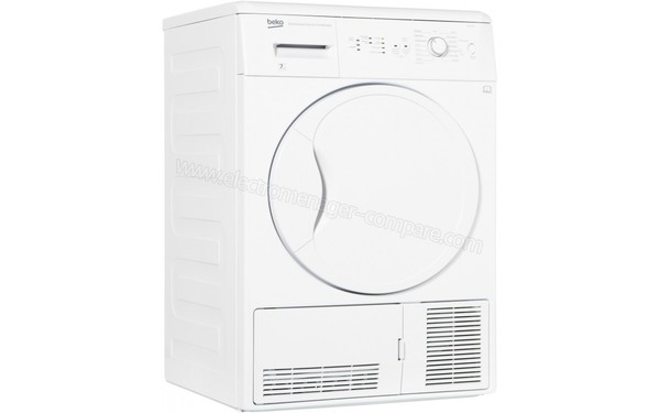 BEKO DCU7231 - Vue 3/4 gauche (cr&eacute;dit : Boulanger)