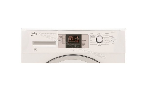 BEKO DCU9302X - Panneau de commandes