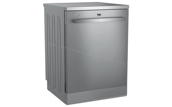 BEKO DEN263B20X - Vue 3/4 gauche (cr&eacute;dit : Boulanger)