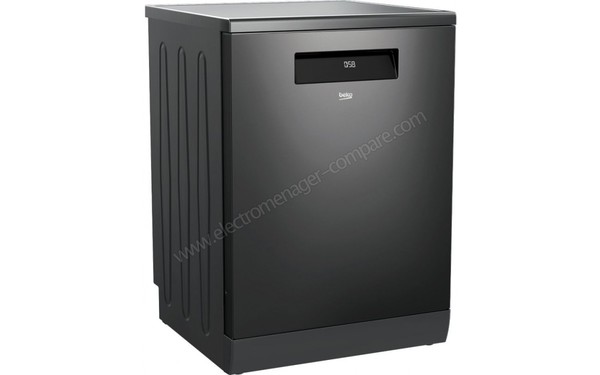 BEKO DEN48430XRDOS - Vue 3/4 gauche (cr&eacute;dit : Boulanger)