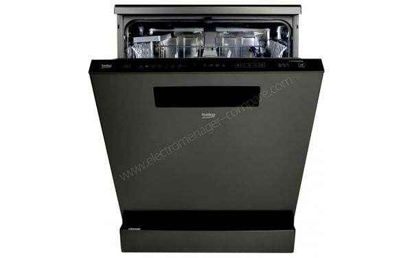 BEKO DENBO44GDOS - Vue de face avec porte ouverte (cr&eacute;dit : Boulanger)
