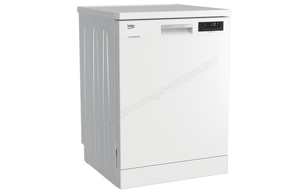 BEKO DF18DN44W - Vue 3/4 gauche (cr&eacute;dit : Darty)