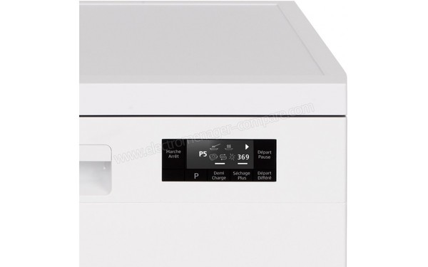 BEKO DFN16320W - Panneau de commandes (en fa&ccedil;ade)