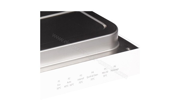 BEKO DFN16320W - Panneau de commandes (sur la tranche)