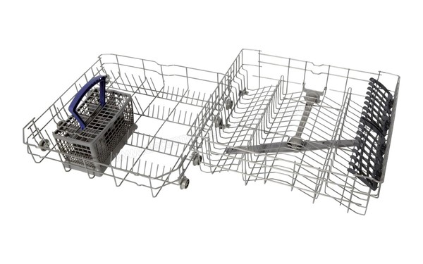 BEKO DFN2432S - Vue des paniers (cr&eacute;dit : Boulanger)