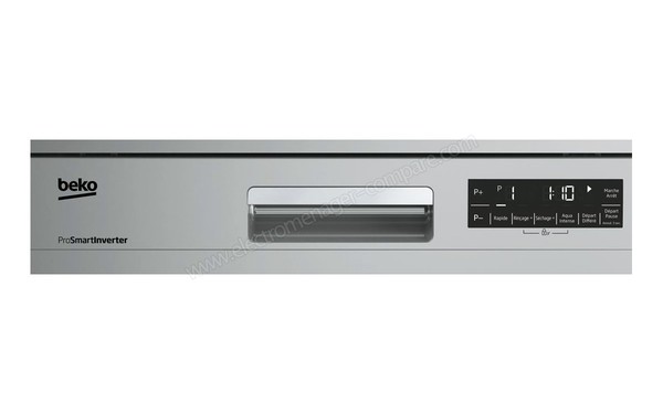 BEKO DFN38521S - Panneau de commandes (cr&eacute;dit : Boulanger)