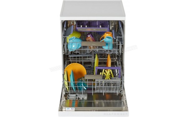 BEKO DFN38521W - Vue de l'int&eacute;rieur (cr&eacute;dit : Boulanger)