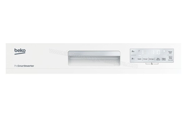 BEKO DFN39431W - Panneau de commandes (cr&eacute;dit : Boulanger)