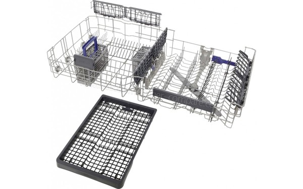 BEKO DFN6821B - Vue des paniers (cr&eacute;dit : Boulanger)