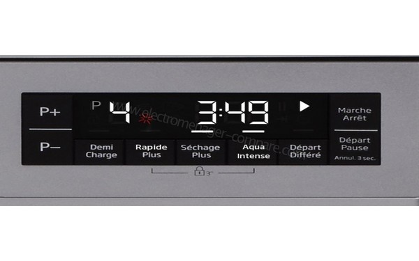 BEKO DFS28120S - Panneau de commandes (cr&eacute;dit : Darty)