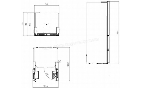 BEKO DGN490DZXB - Sch&eacute;ma technique