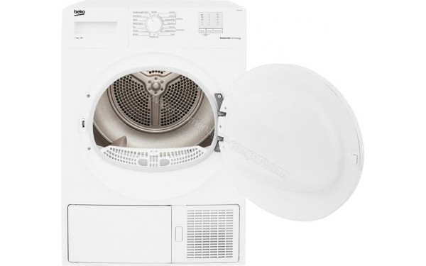 BEKO DHP73W - Vue de face porte ouverte