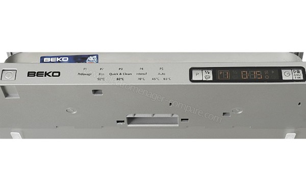 BEKO DIS1522 - Panneau de commandes (cr&eacute;dit : Darty)