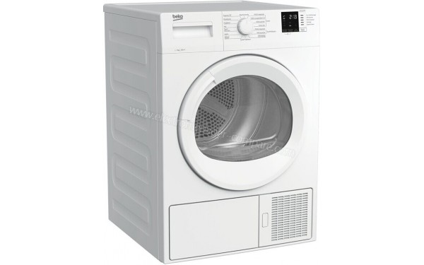 BEKO DM7412GA0W - Vue 3/4 gauche (cr&eacute;dit : Darty)