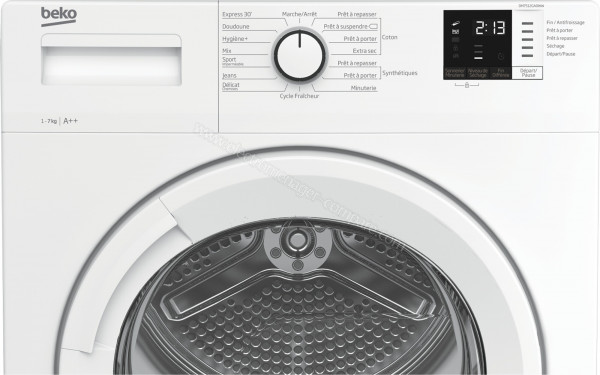 BEKO DM7512GA0WW - Panneau de commandes
