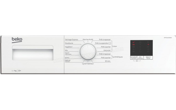 BEKO DM7512GA0WW - Panneau de commandes
