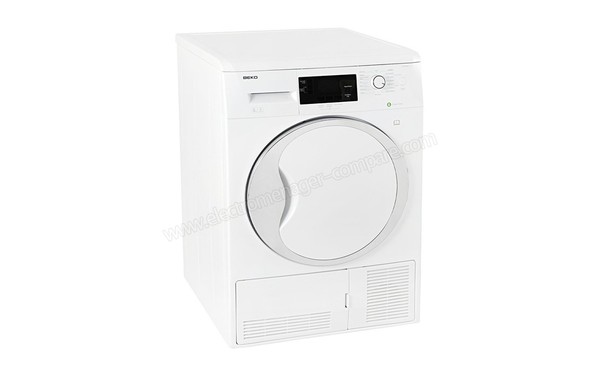 BEKO DPU8360X - Vue 3/4 gauche (cr&eacute;dit : Darty)