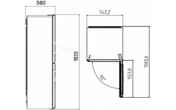 BEKO DRCSE287K30XPN - Sch&eacute;ma technique