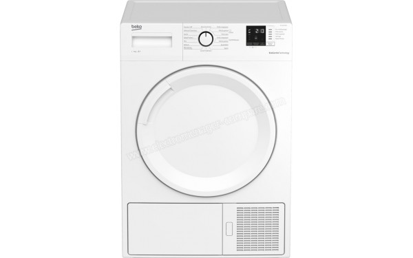 BEKO DS7312PA0W - Vue de face