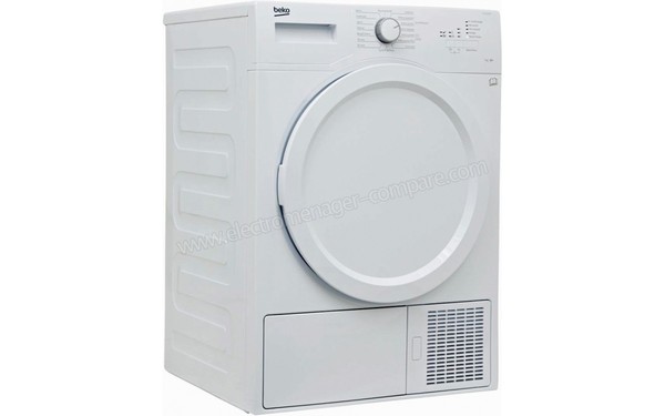 BEKO DS7331PA0W - Vue 3/4 gauche (cr&eacute;dit : Boulanger)
