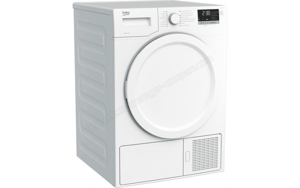 BEKO DSBU84310W - Vue 3/4 gauche