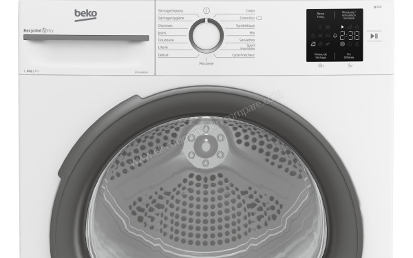 BEKO DT3H18302W - Panneau de commandes